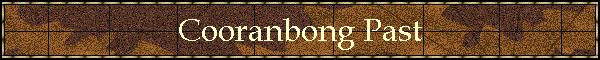 Cooranbong Past